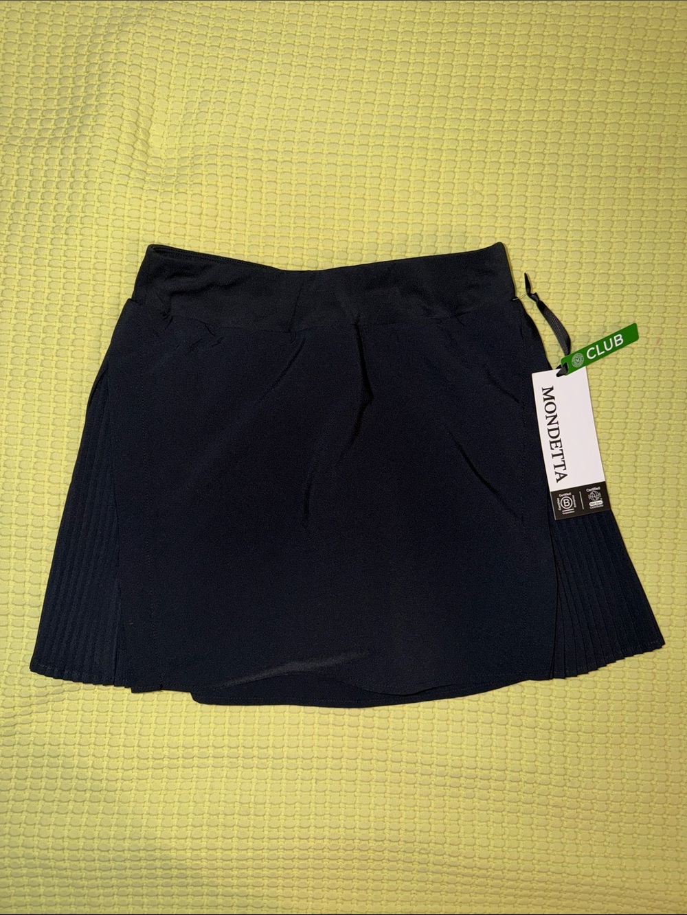 Mondetta Black Pleated Mini Skort